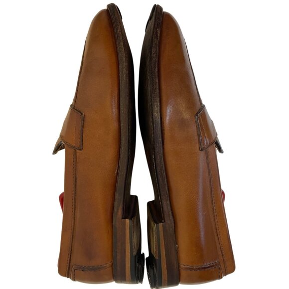 Alden, Penny Loafer, Cognac Calfskin Size 10.5 main image 7